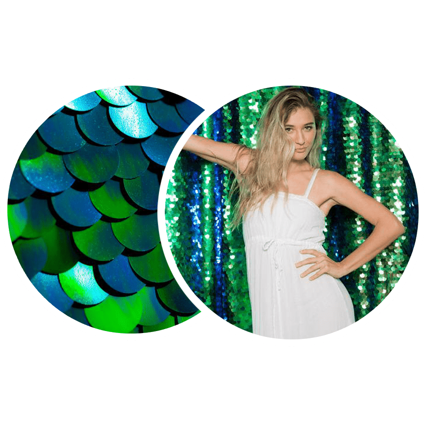 Peacock Lux Sequin