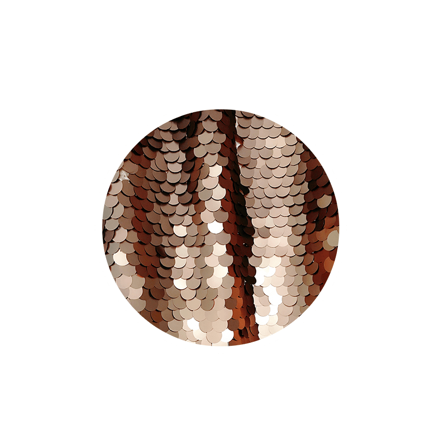 Copper Lux Sequin